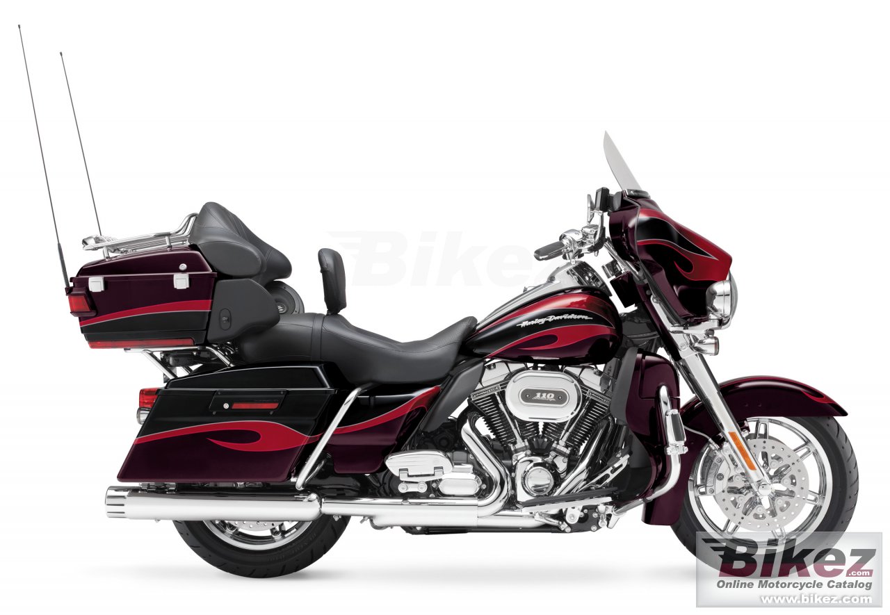 Big Harley-Davidson cvo ultra classic electra glide picture and wallpaper from Bikez.com